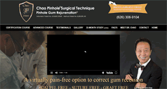 Desktop Screenshot of pinholesurgicaltechnique.com